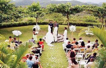 Garden wedding